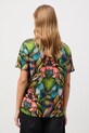 T-shirt bawełniany damski z elastanem z kolekcji Tajemniczy Świat Medicine multicolor RW25-TSD554