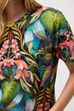 T-shirt bawełniany damski z elastanem z kolekcji Tajemniczy Świat Medicine RW25-TSD554