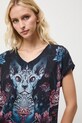Medicine t-shirt bawełniany czarny RW25-TSD702