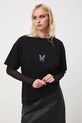 Medicine t-shirt bawełniany czarny RW25-TSD706