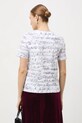 T-shirt bawełniany damski z kolekcji Narodowy Instytut Fryderyka Chopina x Medicine beżowy RW25-TSD751