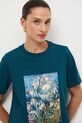 Odzież Medicine t-shirt bawełniany RW25-TSD852 turkusowy