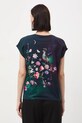 Odzież T-shirt bawełniany damski wzorzysty RW25-TSD901 multicolor