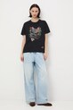 Medicine t-shirt bawełniany nadruk szary RW25-TSD905