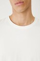 T-shirt bawełniany męski z elastanem gładki RW25.TSM010 beżowy
