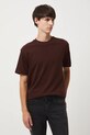 Medicine t-shirt bawełniany brązowy RW25-TSM051