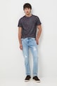 Medicine tricou din bumbac RW25-TSM071 burgundia RW25