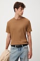 Medicine t-shirt bawełniany brązowy RW25-TSM072