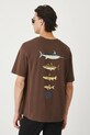 Odzież Medicine t-shirt bawełniany RW25.TSM101 brązowy
