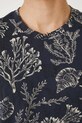 Medicine tricou din bumbac RW25.TSM102 bleumarin