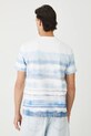Odzież T-shirt bawełniany męski z elastanem wzorzysty RW25.TSM110 multicolor