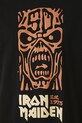 T-shirt bawełniany męski Iron Maiden RW25.TSM173 czarny