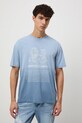 Medicine t-shirt bawełniany niebieski RW25-TSM301