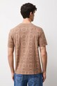 Odzież Medicine t-shirt bawełniany RW25-TSM313 beżowy