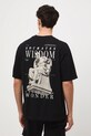 Medicine t-shirt bawełniany czarny RW25-TSM356