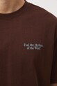 T-shirt bawełniany męski z nadrukiem RW25-TSM403