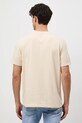 Odzież T-shirt bawełniany męski z nadrukiem RW25-TSM411 beżowy
