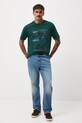 Medicine t-shirt bawełniany RW25-TSM502 zielony RW25