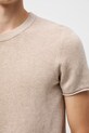 T-shirt męski melanżowy RW25-TSM508 beżowy