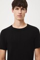 T-shirt męski gładki czarny RW25-TSM508