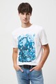 T-shirt bawełniany męski z kolekcji Tajemniczy Świat Medicine RW25-TSM557 beżowy RW25