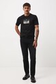 Odzież T-shirt bawełniany męski z kolekcji Tajemniczy Świat Medicine RW25-TSM558 czarny
