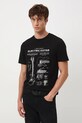 Medicine t-shirt bawełniany RW25-TSM604 czarny RW25