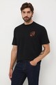 Medicine t-shirt bawełniany czarny RW25-TSM606