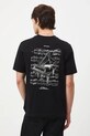 Medicine t-shirt bawełniany czarny RW25-TSM703