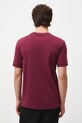 Odzież T-shirt bawełniany męski z elastanem z kolekcji Narodowy Instytut Fryderyka Chopina x Medicine RW25-TSM709 bordowy