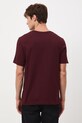 T-shirt bawełniany męski z kolekcji Narodowy Instytut Fryderyka Chopina x Medicine bordowy RW25-TSM754