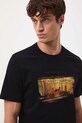 T-shirt bawełniany męski z kolekcji Narodowy Instytut Fryderyka Chopina x Medicine RW25-TSM754 czarny
