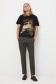 Odzież Medicine t-shirt bawełniany RW25-TSM855 czarny