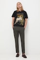 Îmbrăcăminte Medicine tricou din bumbac RW25-TSM855 negru