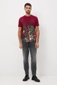 Medicine t-shirt bawełniany RW25-TSM901 czerwony RW25