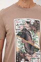 Medicine t-shirt bawełniany RW25-TSM905 brązowy
