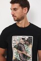 Medicine t-shirt bawełniany czarny RW25-TSM905