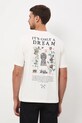 Medicine t-shirt bawełniany beżowy RW25-TSM906