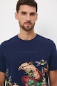 Medicine tricou din bumbac bleumarin RW25-TSM907