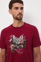 Medicine t-shirt bawełniany czerwony RW25-TSM908