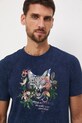 Medicine t-shirt bawełniany granatowy RW25-TSM908