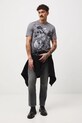 Medicine t-shirt wzorzyste szary RW25-TSMA12