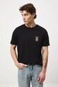 Medicine t-shirt bawełniany RW25-TSMA15 czarny RW25
