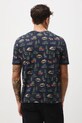 Odzież Medicine t-shirt bawełniany RW25-TSMA31 granatowy