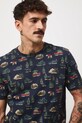 Medicine t-shirt bawełniany granatowy RW25-TSMA31