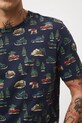 Medicine t-shirt bawełniany RW25-TSMA31 granatowy