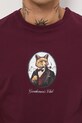 Medicine t-shirt RW25-TSMA35 bordowy