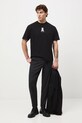 Oblečení Bavlněné tričko pánské z kolekce Zdzisław Beksiński x Medicine RW25-TSMA59 černá