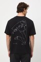 Bavlněné tričko pánské z kolekce Zdzisław Beksiński x Medicine černá RW25-TSMA59