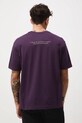 Bavlněné tričko pánské z kolekce Zdzisław Beksiński x Medicine fialová RW25-TSMA61